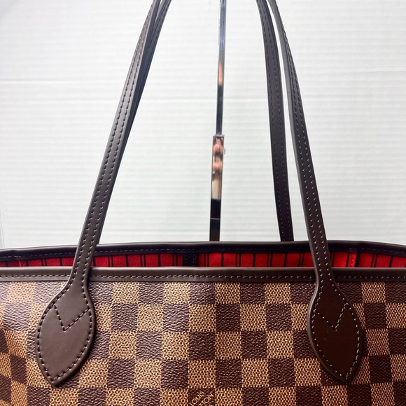 Louis Vuitton Neverfull MM Damier Ebene Tote - NEW - Picture 4 of 16